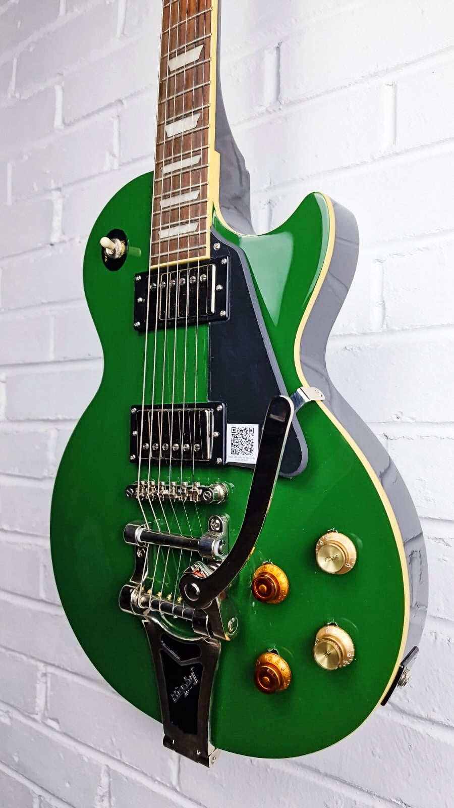 EPIPHONE 2015 JOE BONAMASSA SIGNATURE LES PAUL INVERNESS GREEN ELECTRIC GUITAR