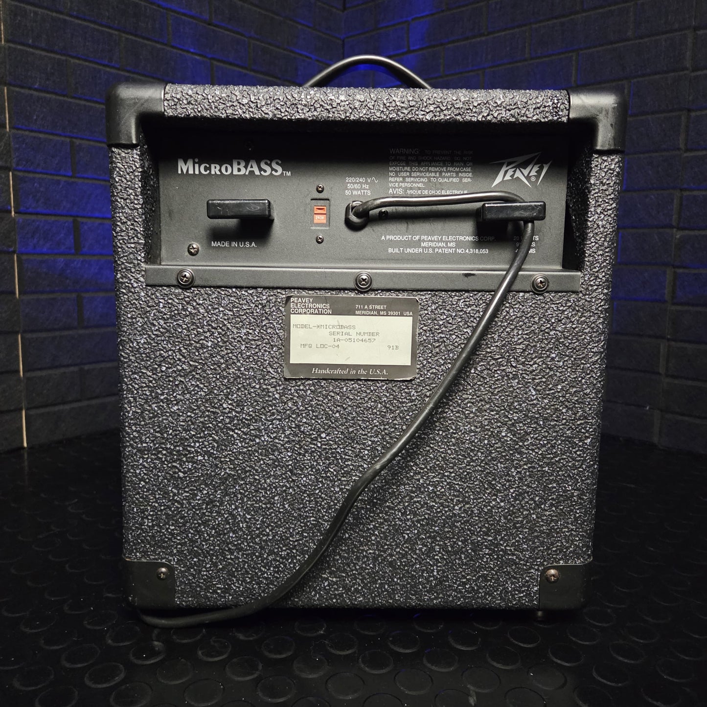PEAVEY MICROBASS COMBO 20W BASS PRACTICE AMP