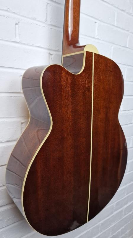 VINTAGE VCB430N NATURAL ELECTRO ACOUSTIC BASS GUITAR