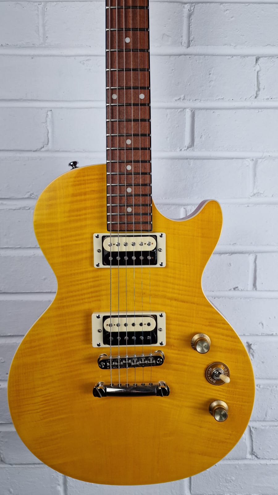 SLASH AFD LES PAUL SPECIAL II APPETITE AMBER ELECTRIC GUITAR WITH UPGRADES