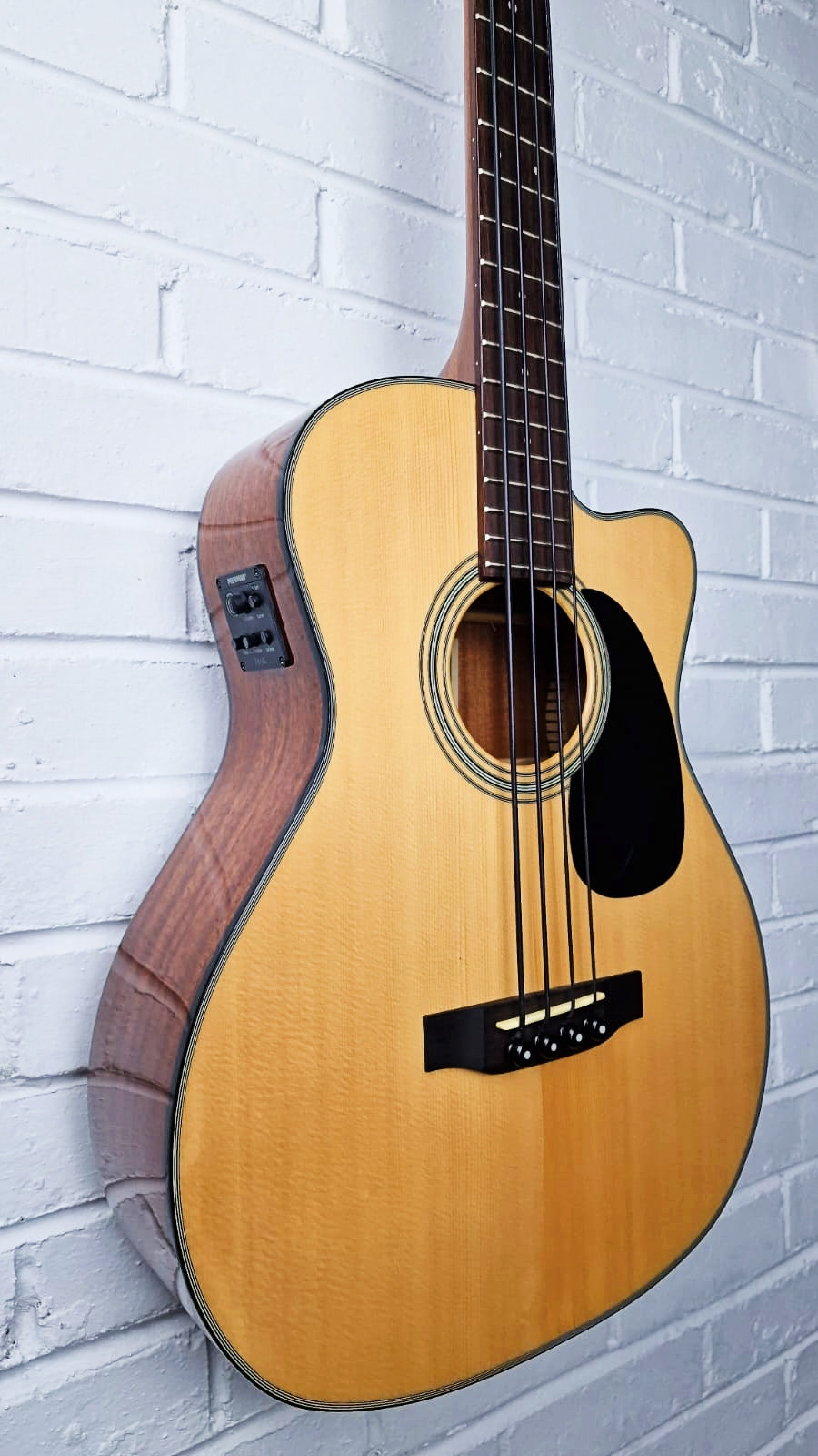 SIGMA BMC-1STE ELECTRO ACOUSTIC BASS GUITAR