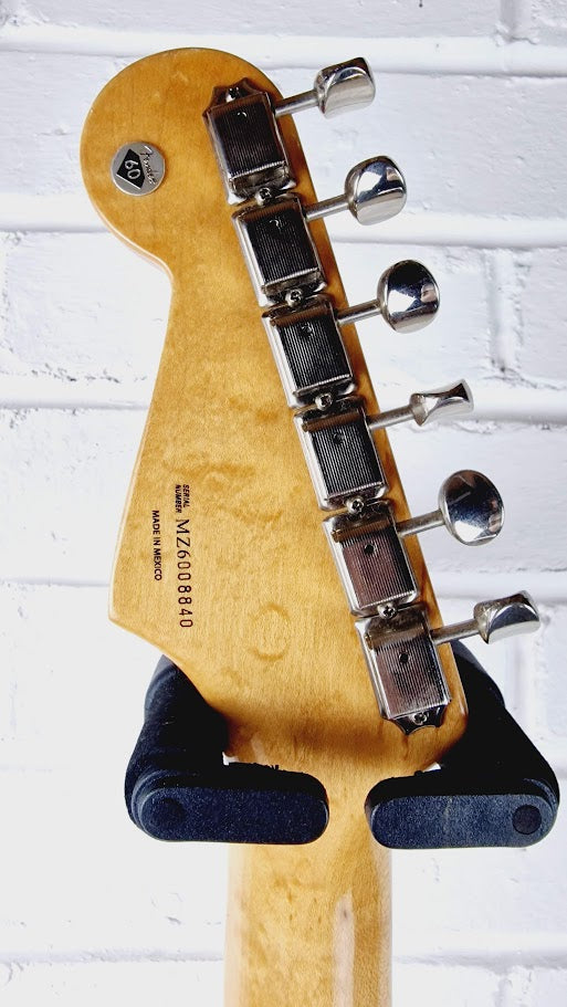 FENDER CLASSIC PLAYER 50S MEXICAN STRATOCASTER 2 COLOUR SUNBURST 2006 60TH ANNIVERSARY