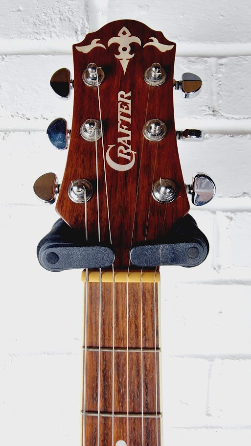 CRAFTER D6EQ/II NATURAL SATIN ELECTRO ACOUSTIC GUITAR