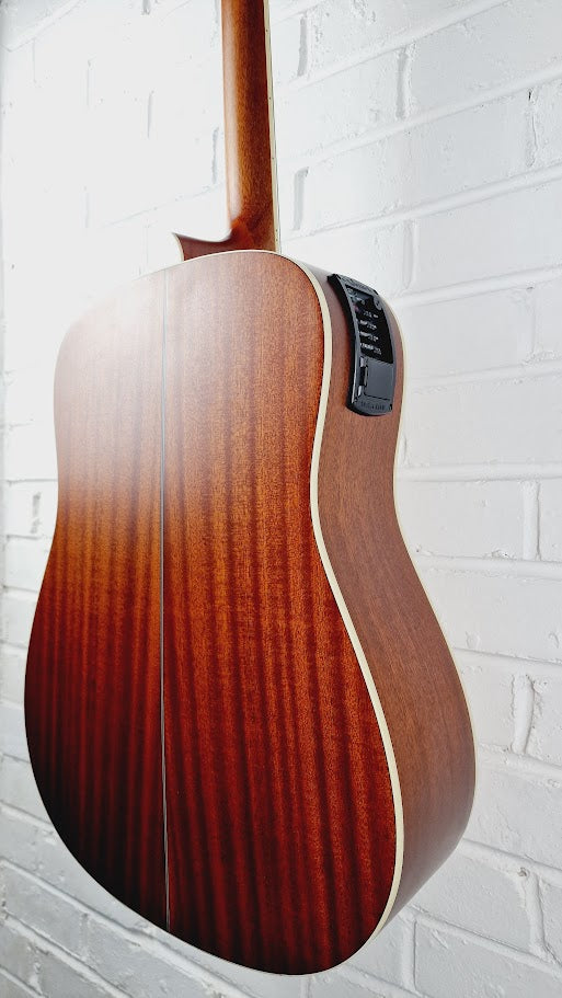 CRAFTER D6EQ/II NATURAL SATIN ELECTRO ACOUSTIC GUITAR