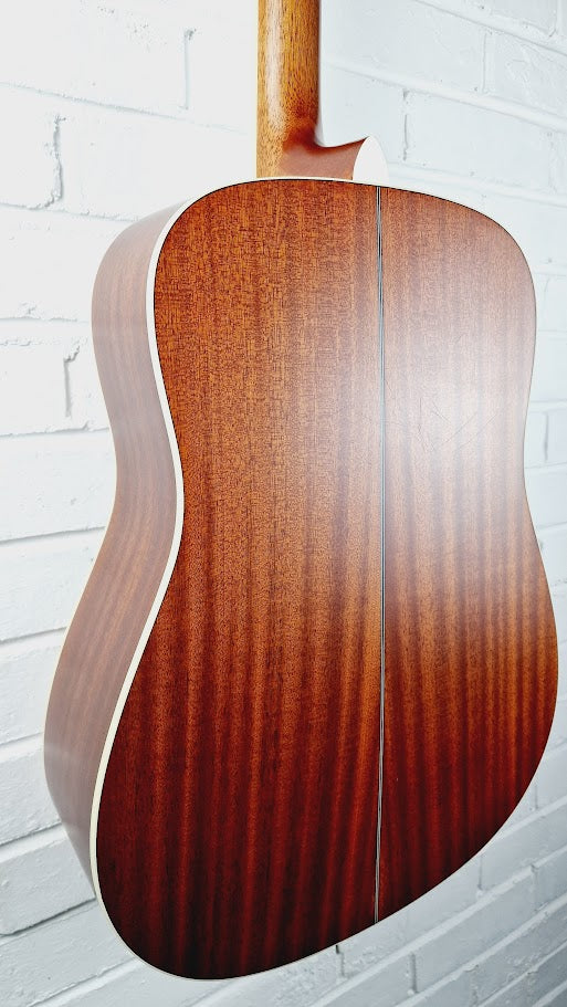 CRAFTER D6EQ/II NATURAL SATIN ELECTRO ACOUSTIC GUITAR