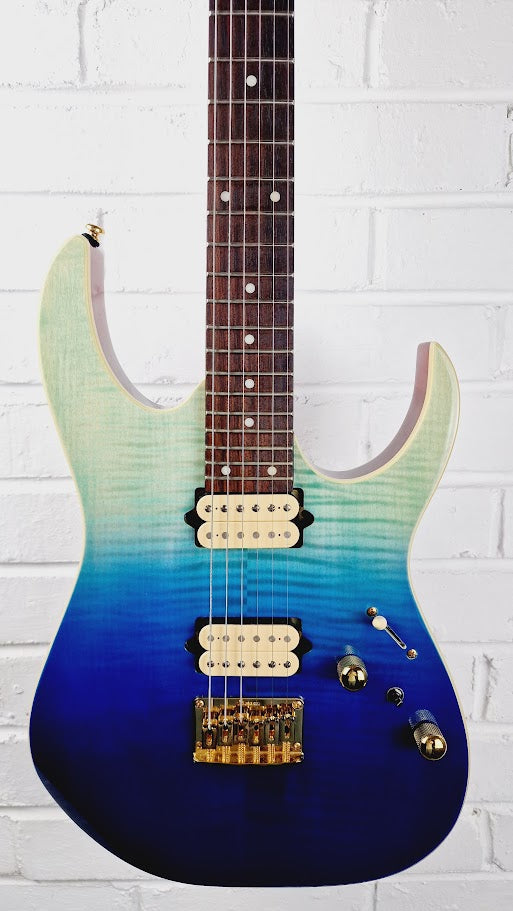 IBANEZ RG421HPFM-BRG BLUE REEF GRADATION ELECTRIC GUITAR