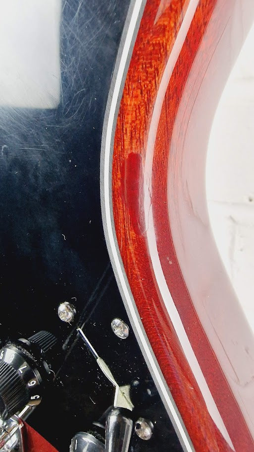 FENDER MODERN PLAYER STRATOCASTER HSH CRIMSON RED TRANSPARENT 2013 ELECTRIC GUITAR