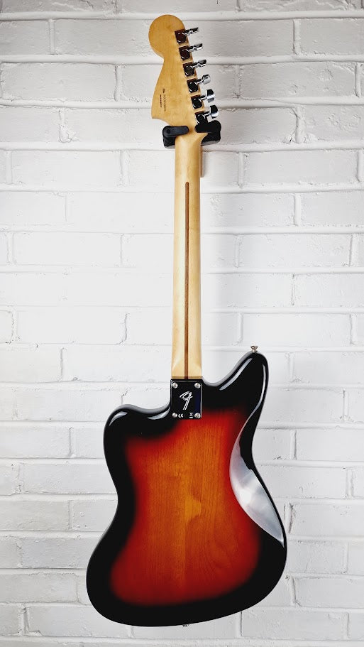 FENDER PLAYER JAGUAR PAU FERRO 3 COLOUR SUNBURST MIM 2013 ELECTRIC GUITAR