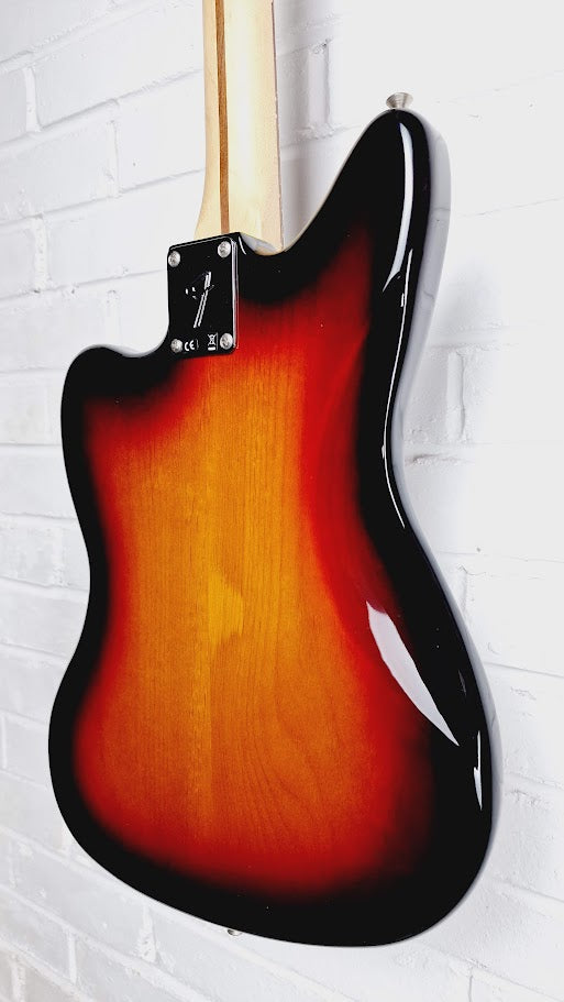 FENDER PLAYER JAGUAR PAU FERRO 3 COLOUR SUNBURST MIM 2013 ELECTRIC GUITAR