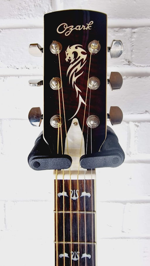 OZARK 3517 TRICONE RESONATOR SUNBURST GUITAR WITH HARDCASE