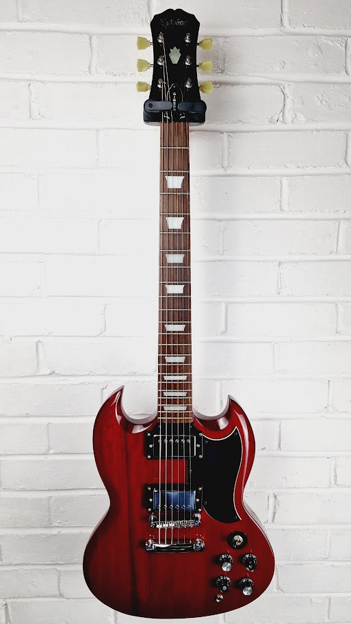 EPIPHONE G400 SG CHERRY RED P90 1996 ELECTRIC GUITAR