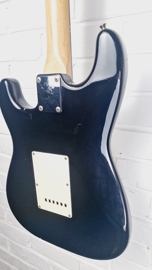 FENDER SQUIRE 1999 AFFINITY SERIES STRATOCASTER BLACK ELECTRIC GUITAR