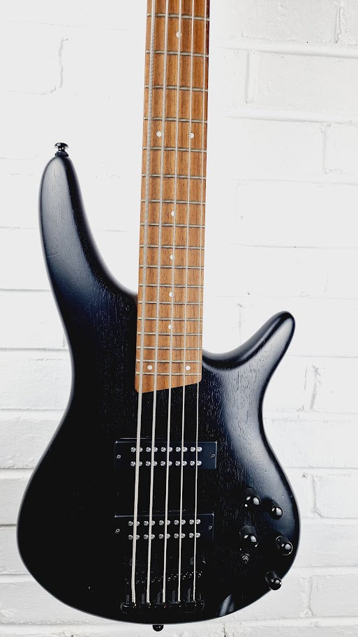 IBANEZ SR305EB 5 STRING WEATHERED BLACK ELECTRIC BASS GUITAR
