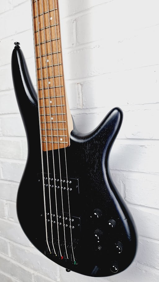 IBANEZ SR305EB 5 STRING WEATHERED BLACK ELECTRIC BASS GUITAR