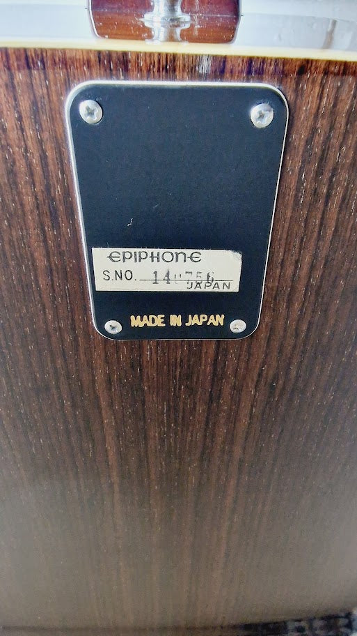 EPIPHONE FT-165 BARD-12 12 STRING ACOUSTIC GUITAR