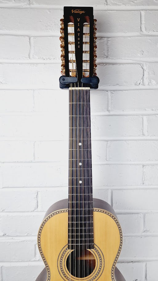 VINTAGE VIATOR VTR800PB-12 PAUL BRETT 12 STRING ACOUSTIC TRAVEL GUITAR