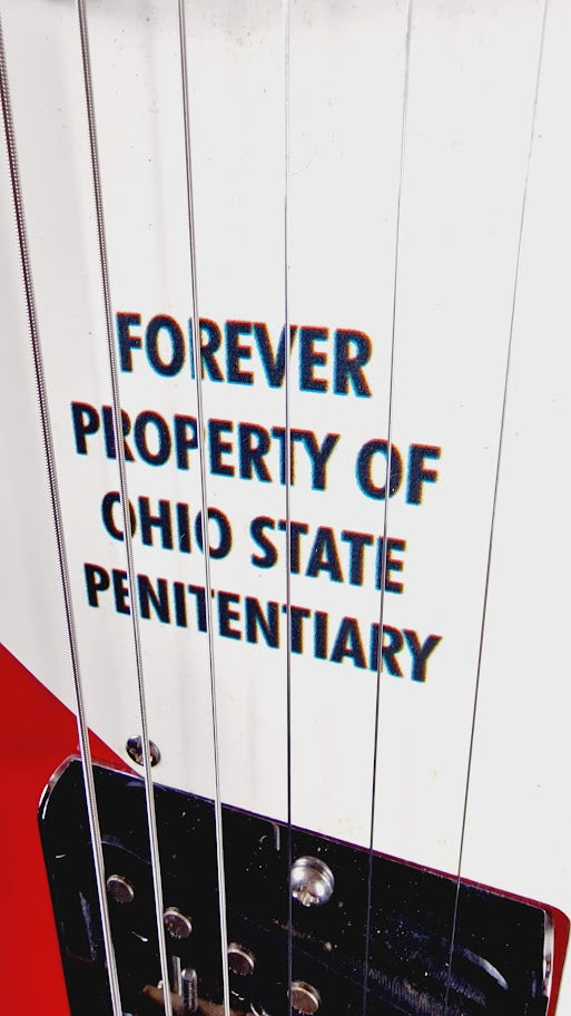 VINTAGE JOE DOE JAILBIRD ELECTRIC GUITAR + TWEED CASE