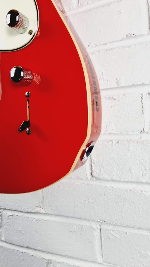 VINTAGE JOE DOE JAILBIRD ELECTRIC GUITAR + TWEED CASE