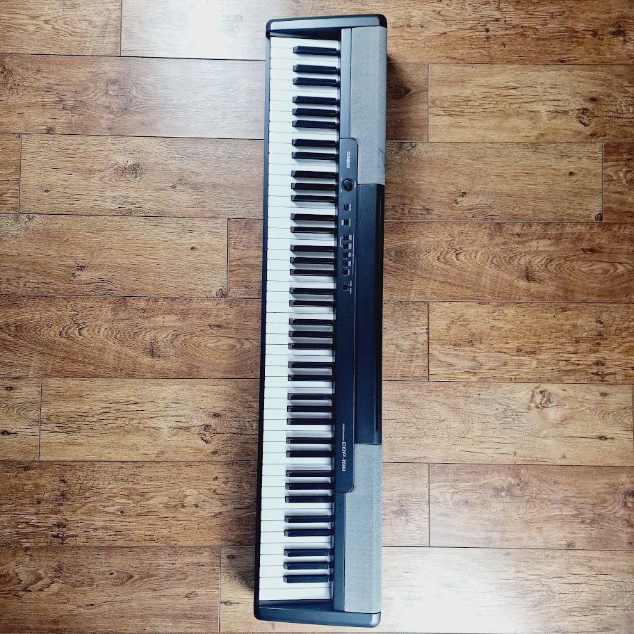 CASIO CDP-100 DIGITAL KEYBOARD PIANO 88 WEIGHTED KEYS *SPARES / REPAIR / FAULTY**
