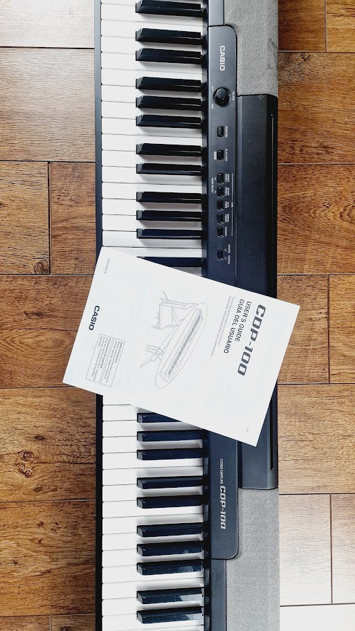 CASIO CDP-100 DIGITAL KEYBOARD PIANO 88 WEIGHTED KEYS *SPARES / REPAIR / FAULTY**