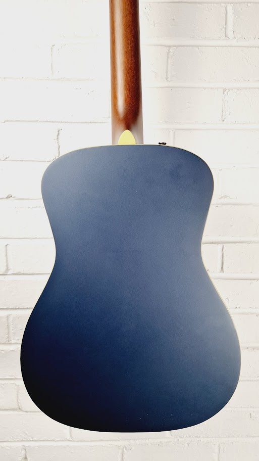 FENDER MALIBU PLAYER MDN WN MIDNIGHT SATIN ELECTRO ACOUSTIC GUITAR