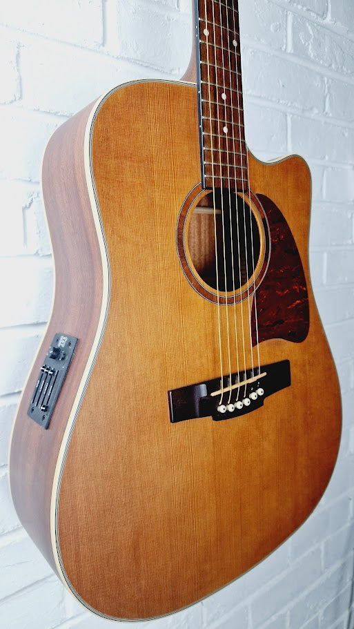 IBANEZ AW15ECE-LG LOW GLOSS ELECTRO ACOUSTIC GUITAR