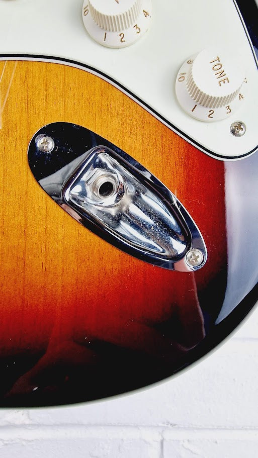 FENDER STANDARD MEXICAN STRATOCASTER BROWN SUNBURST BRB 2017 ELECTRIC GUITAR