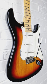 FENDER STANDARD MEXICAN STRATOCASTER BROWN SUNBURST BRB 2017 ELECTRIC GUITAR