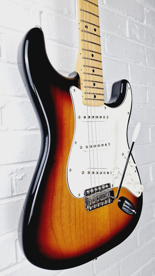 FENDER STANDARD MEXICAN STRATOCASTER BROWN SUNBURST BRB 2017 ELECTRIC GUITAR