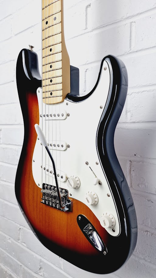 FENDER STANDARD MEXICAN STRATOCASTER BROWN SUNBURST BRB 2017 ELECTRIC GUITAR