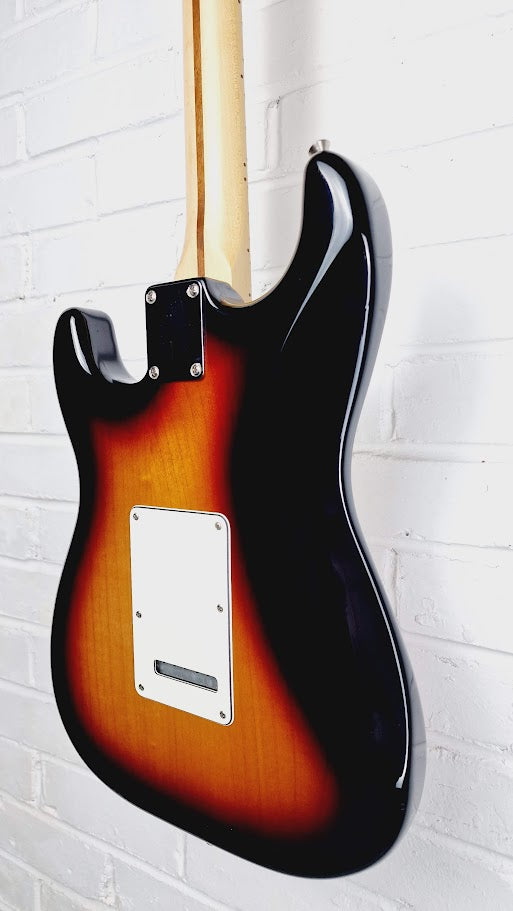 FENDER STANDARD MEXICAN STRATOCASTER BROWN SUNBURST BRB 2017 ELECTRIC GUITAR