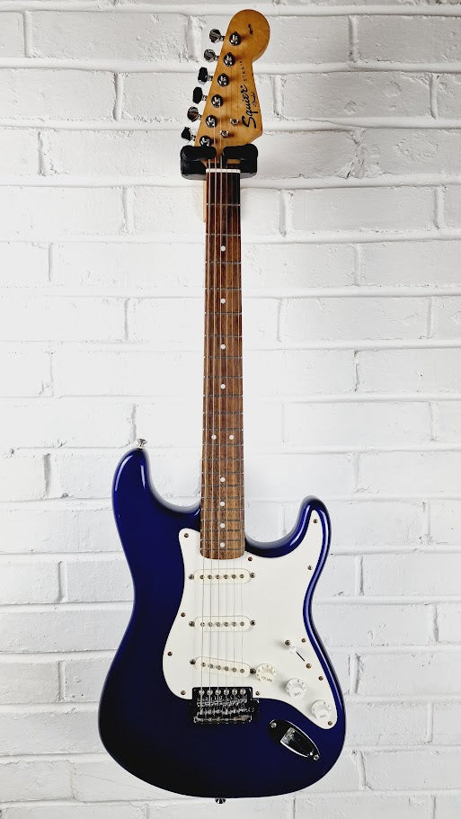 FENDER SQUIER AFFINITY STRATOCASTER BLUE 2008 INDONESIA FACTORY