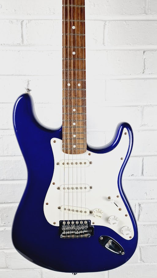 FENDER SQUIER AFFINITY STRATOCASTER BLUE 2008 INDONESIA FACTORY