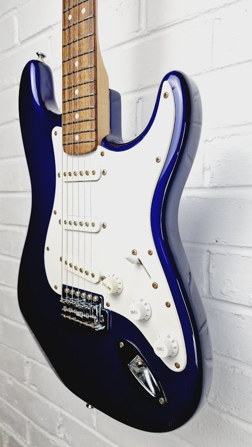 FENDER SQUIER AFFINITY STRATOCASTER BLUE 2008 INDONESIA FACTORY
