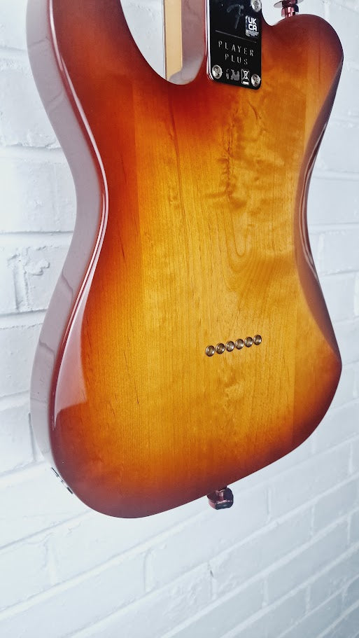 FENDER PLAYER PLUS NASHVILLE TELECASTER SIENNA SUNBURST ELECTRIC GUITAR