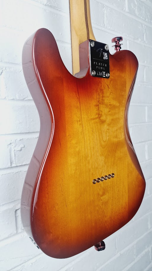 FENDER PLAYER PLUS NASHVILLE TELECASTER SIENNA SUNBURST ELECTRIC GUITAR