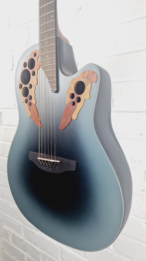 OVATION CELEBRITY ELITE CE44-RBB-G REVERSE BLUE BURST ELECTRO ACOUSTIC GUITAR