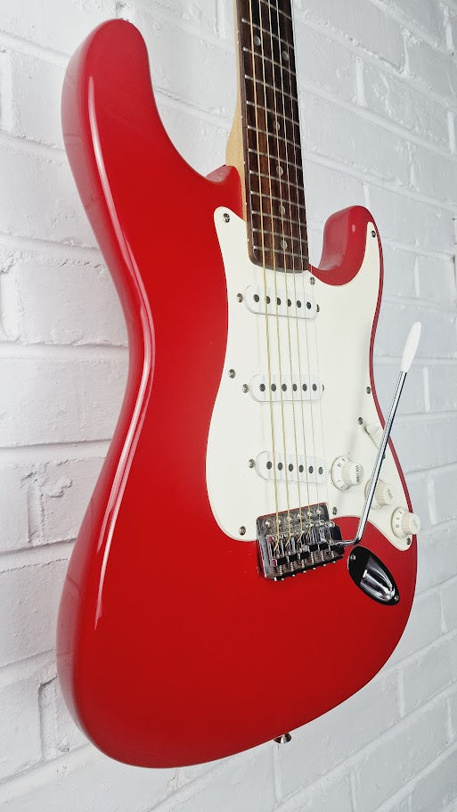 FENDER SQUIER STRATOCASTER TORINO RED 1999 ELECTRIC GUITAR