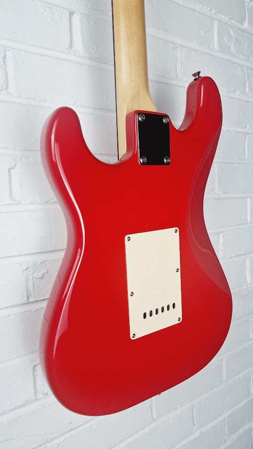 FENDER SQUIER STRATOCASTER TORINO RED 1999 ELECTRIC GUITAR