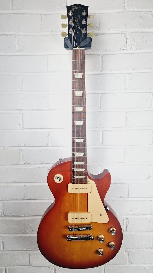 GIBSON LES PAUL 60S TRIBUTE P90 WORN HONEYBURST 2011 + GIBSON CASE