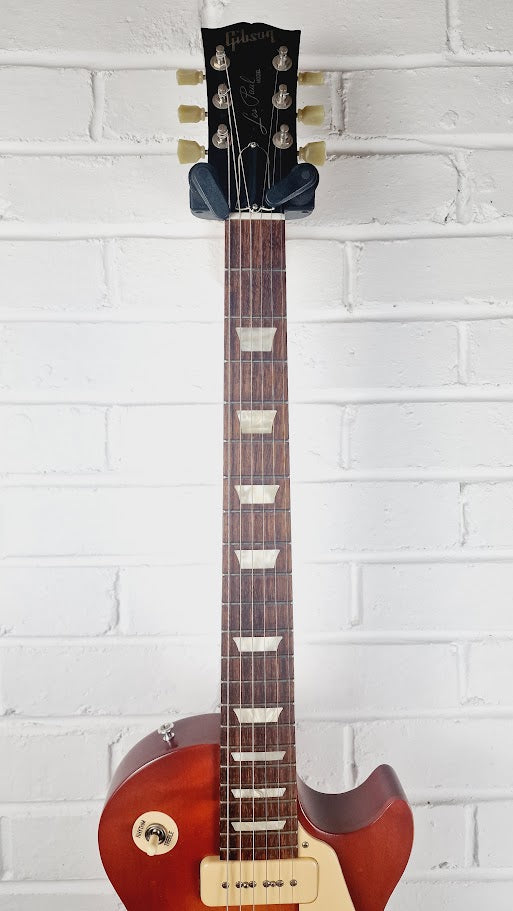GIBSON LES PAUL 60S TRIBUTE P90 WORN HONEYBURST 2011 + GIBSON CASE