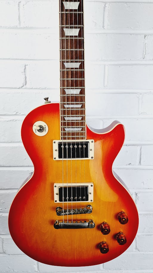 EPIPHONE LES PAUL TRIBUTE 2010 OUTFIT FADED CHERRY SUNBURST