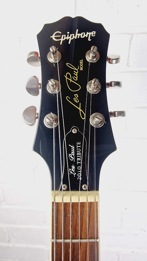 EPIPHONE LES PAUL TRIBUTE 2010 OUTFIT FADED CHERRY SUNBURST