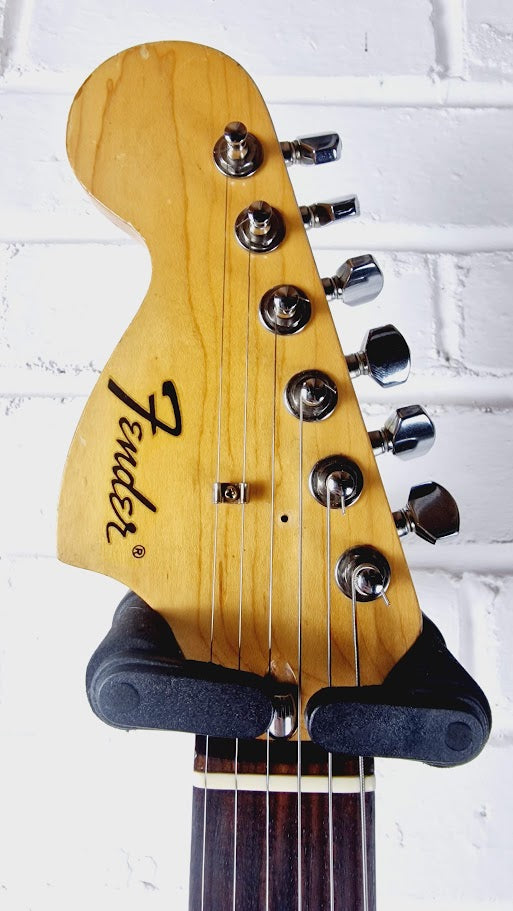 FENDER MIJ "E SERIES" 80s LEFT HANDED OLYMPIC WHITE STRATOCASTER