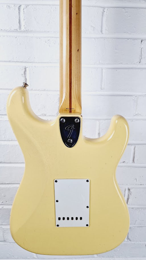 FENDER MIJ "E SERIES" 80s LEFT HANDED OLYMPIC WHITE STRATOCASTER