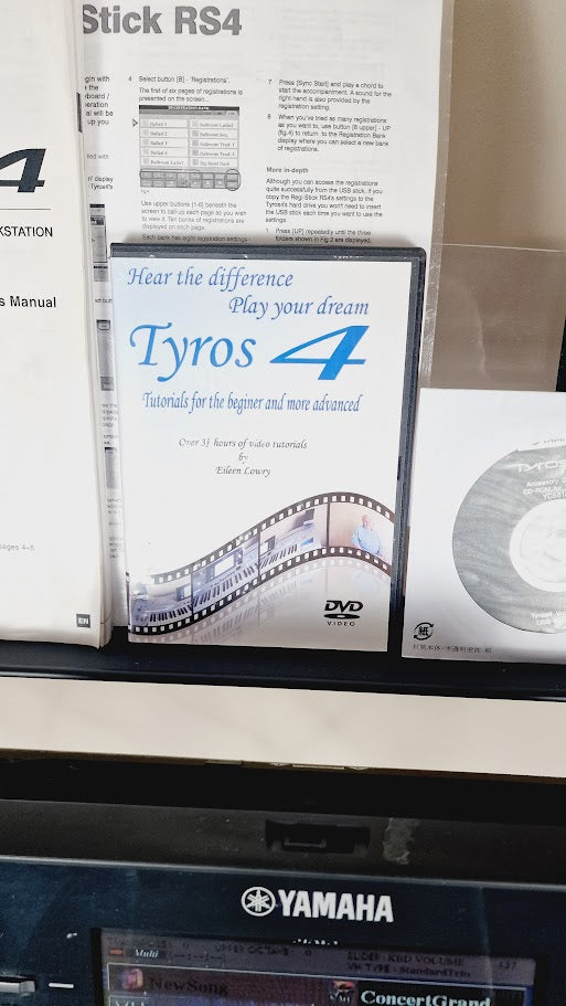 YAMAHA TYROS 4 SPECIAL EDITION XL 10TH ANNIVERSARY KEYBOARD