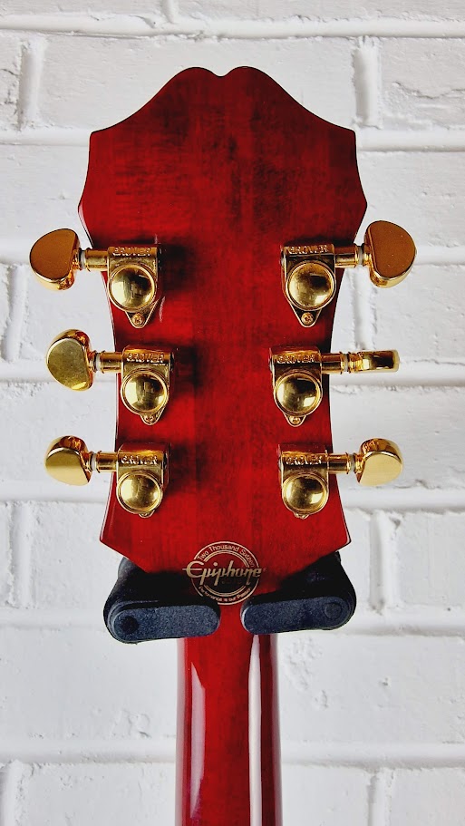 EPIPHONE JOE PASS EMPEROR II PRO WINE RED ELECTRIC GUITAR