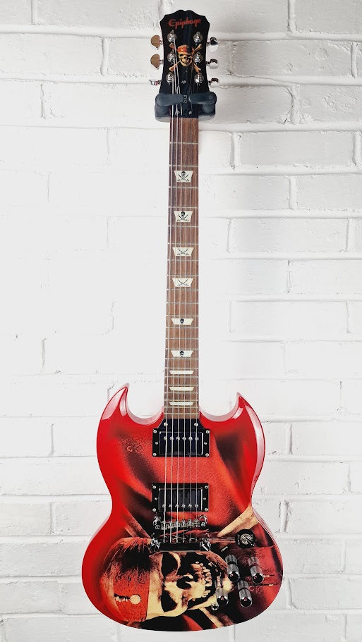 EPIPHONE CUSTOM SHOP SG G400 PIRATES OF THE CARIBBEAN ELECTRIC GUITAR