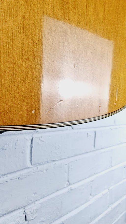 YAMAHA FG180 RED LABEL 1970s ACOUSTIC GUITAR