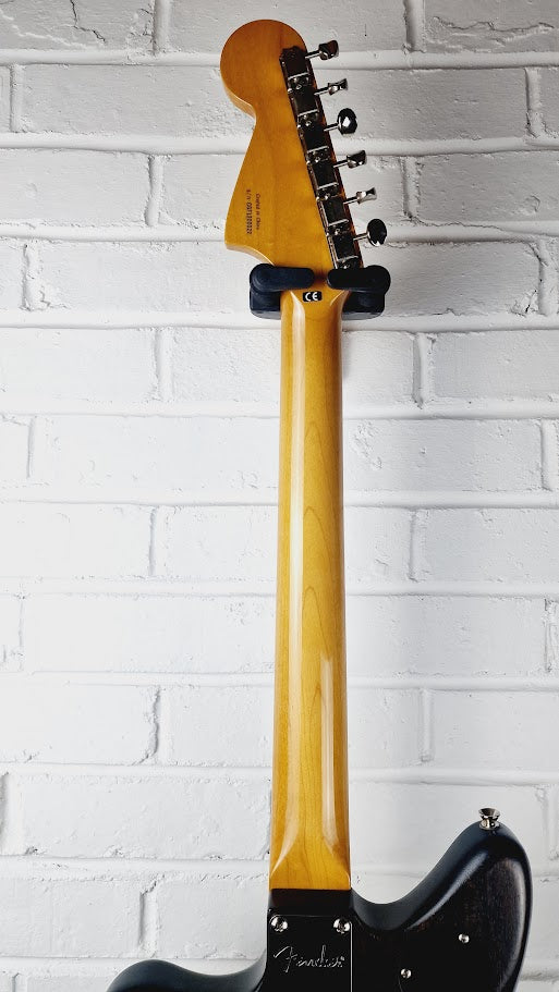 FENDER MODERN PLAYER JAGUAR BLACK TRANSPARENT ELECTRIC GUITAR